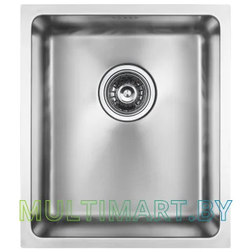 Кухонная мойка Paulmark Vista PM904438-BS (нержавеющая сталь)